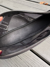 Load image into Gallery viewer, JIMMY CHOO Faye Logo Leather Mesh Belt Bag
