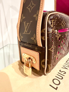 LOUIS VUITTON Limited Edition Monogram Perforated Mini Trocadero Shoulder Bag
