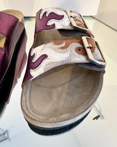 ISABEL MARANT Multi Colour Leather Sandals