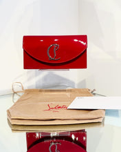 Load image into Gallery viewer, CHRISTIAN LOUBOUTIN Loubi54 Patent Leather Clutch Shoulder Crossbody Bag
