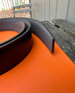HERMÈS H Reversible 32MM Leather Belt
