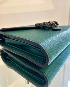 GUCCI Dionysus Mini Leather Chain Bag Wallet