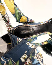 Load image into Gallery viewer, DOLCE &amp; GABBANA Satin Tie Up Platform High Heels
