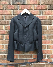 Load image into Gallery viewer, COMME DES GARÇONS Pinstripe Removable Puffed Panel Jacket
