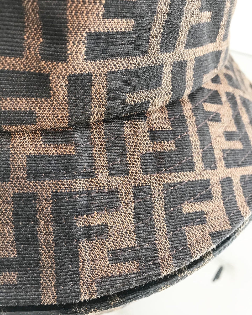 Fendi monogram bucket hat hotsell