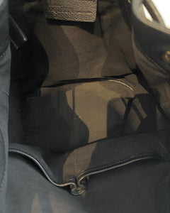ALEXANDER MCQUEEN Padlock Skull Leather Bucket Bag