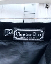 Load image into Gallery viewer, CHRISTIAN DIOR Crystal Embellished Black Maxi Skirt

