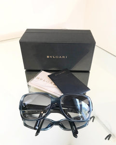 BVLGARI Crystal Embellished Sunglasses