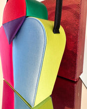 Load image into Gallery viewer, RENAUD PELLEGRINO Vintage Multi Colour Silk Evening Bag
