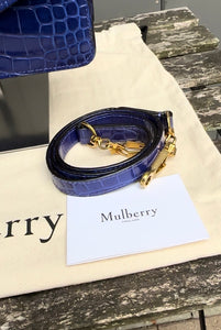 MULBERRY Harlow Croc Handle Shoulder Bag