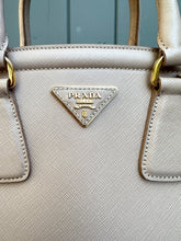 Load image into Gallery viewer, PRADA Parabole Saffiano Lux Leather Handle Tote
