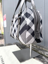 Load image into Gallery viewer, BURBERRY Vintage Small Canvas Leather Bowling Handle Bag
