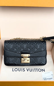 LOUIS VUITTON Marceau NM Monogram Empreinte Leather Shoulder Crossbody Bag