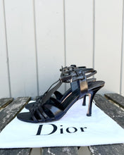 Load image into Gallery viewer, CHRISTIAN DIOR Leather High-Heel Sandals
