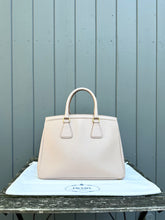 Load image into Gallery viewer, PRADA Parabole Saffiano Lux Leather Handle Tote
