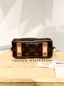 LOUIS VUITTON Limited Edition Monogram Perforated Mini Trocadero Shoulder Bag