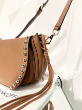Load image into Gallery viewer, REBECCA MINKOFF Studded Leather Crossbody Bag
