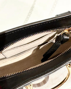 CHLOE Mini Pixie Suede Leather Top Handle Crossbody Bag