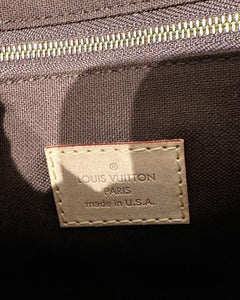 LOUIS VUITTON Monogram Canvas Menilmontant PM Shouder Crossbody Bag