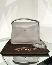 Load image into Gallery viewer, TOD’S Small Double T Logo Leather Handle Shoulder Crossbody Bag
