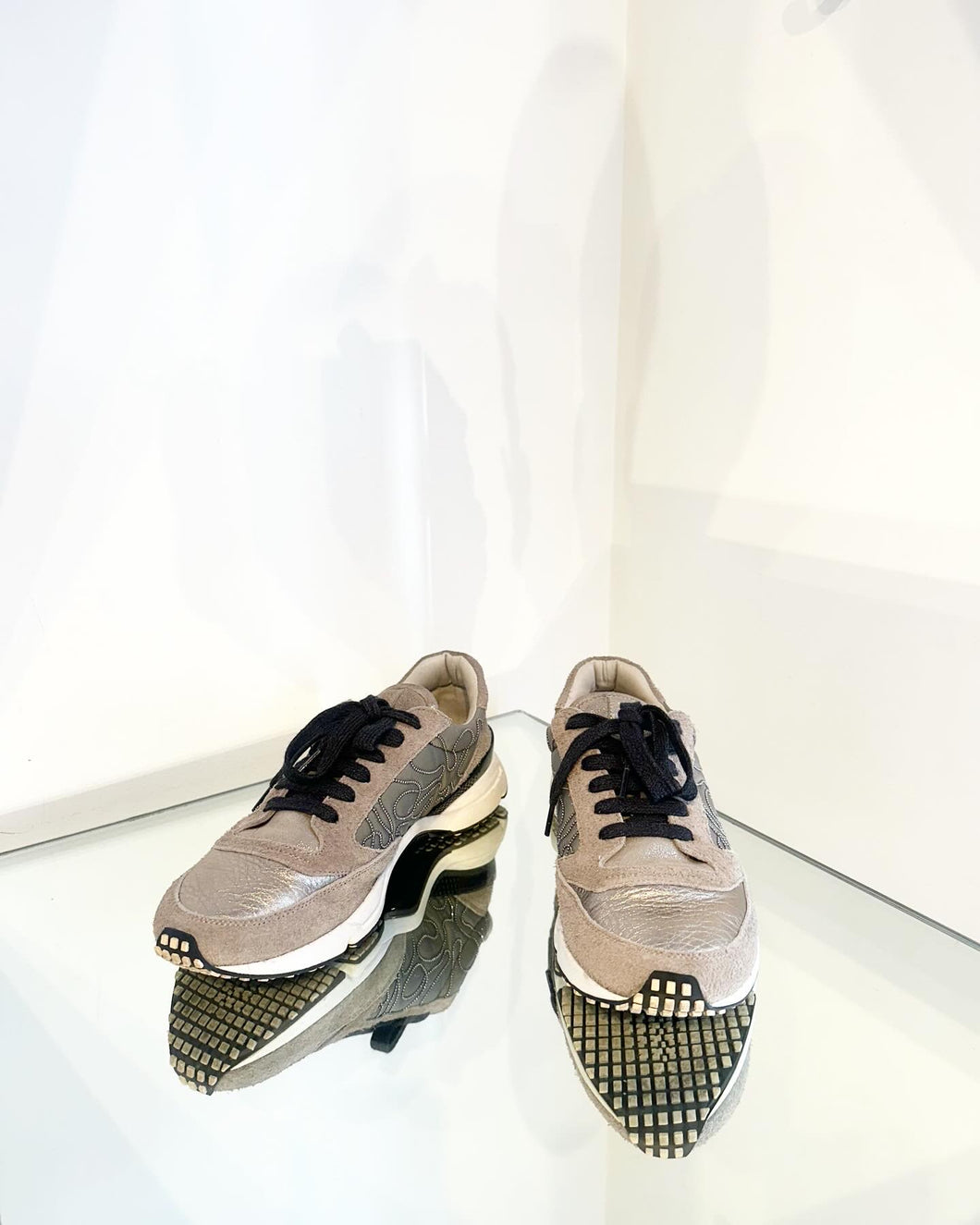 BRUNELLO CUCINELLI Leather Suede Sneakers