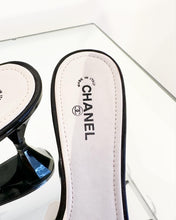 Load image into Gallery viewer, CHANEL Camelia Flower Leather Mules
