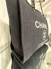 Load image into Gallery viewer, CHANEL Deauville Denim Small Tote
