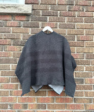 Load image into Gallery viewer, BURBERRY London England Extra Fine Merino Wool Reversible Cape Poncho
