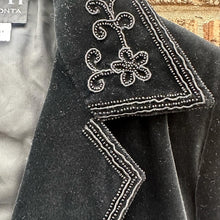 Load image into Gallery viewer, LANCETTI Roma Vintage 1970s Bead Embellished Velvet Dress &amp; Jacket
