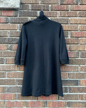 Load image into Gallery viewer, BURBERRY Wool Blend Long Sleeve Turtle-Neck Mini Dress
