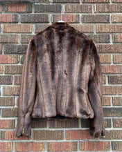 Load image into Gallery viewer, BALMAIN Faux Fur Zip Front Jacket
