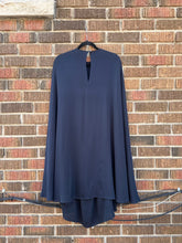 Load image into Gallery viewer, VALENTINO Silk Cape Style Mini Dress
