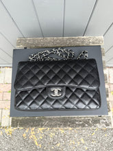 Load image into Gallery viewer, CHANEL Classic Jumbo Double Flap Bag in SHW
