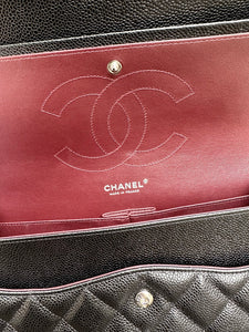CHANEL Classic Jumbo Double Flap Bag in SHW