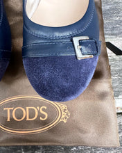 Load image into Gallery viewer, TOD’S Leather Suede Ballet Flats
