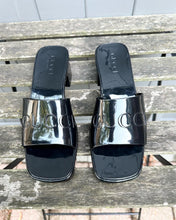 Load image into Gallery viewer, GUCCI Logo Rubber Slide Sandals
