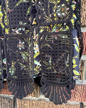 Load image into Gallery viewer, VIVIENNE TAM Crochet Short Sleeve Mini Dress
