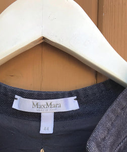 MAX MARA Cap Sleeve Midi Dress