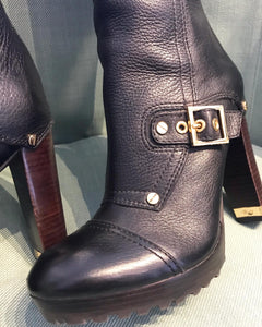 TORY BURCH Leather Knee-high Boots