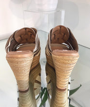 Load image into Gallery viewer, UGG Australia Melinda Platform Leather Wedge Sandal Slides
