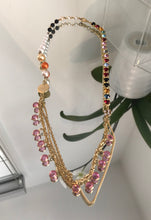 Load image into Gallery viewer, ORIGINAL Multi Colour Stone and Pearl Necklace
