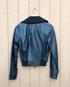 HOLT RENFREW Bomber Leather Jacket