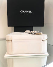 Load image into Gallery viewer, CHANEL Quilted Caviar Leather Filigree Large Vanity Case
