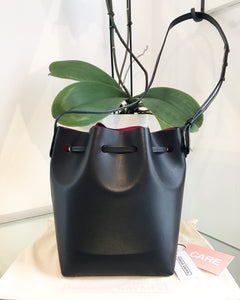 MANSUR GAVRIEL Leather Mini Bucket Bag