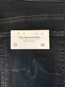 AG High Rise Skinny Jeans
