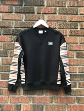 Load image into Gallery viewer, BURBERRY Stripe Panelled Sweatshirt

