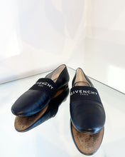 Load image into Gallery viewer, GIVENCHY Bedford Logo Leather Ballet Flats

