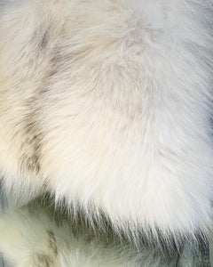 SILVANO BIAGINI Fox Fur Python Handle Bag