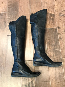 HS Leather Knee High Boots