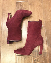 Load image into Gallery viewer, STUART WEITZMAN Suede Pull-On Ankle Boots
